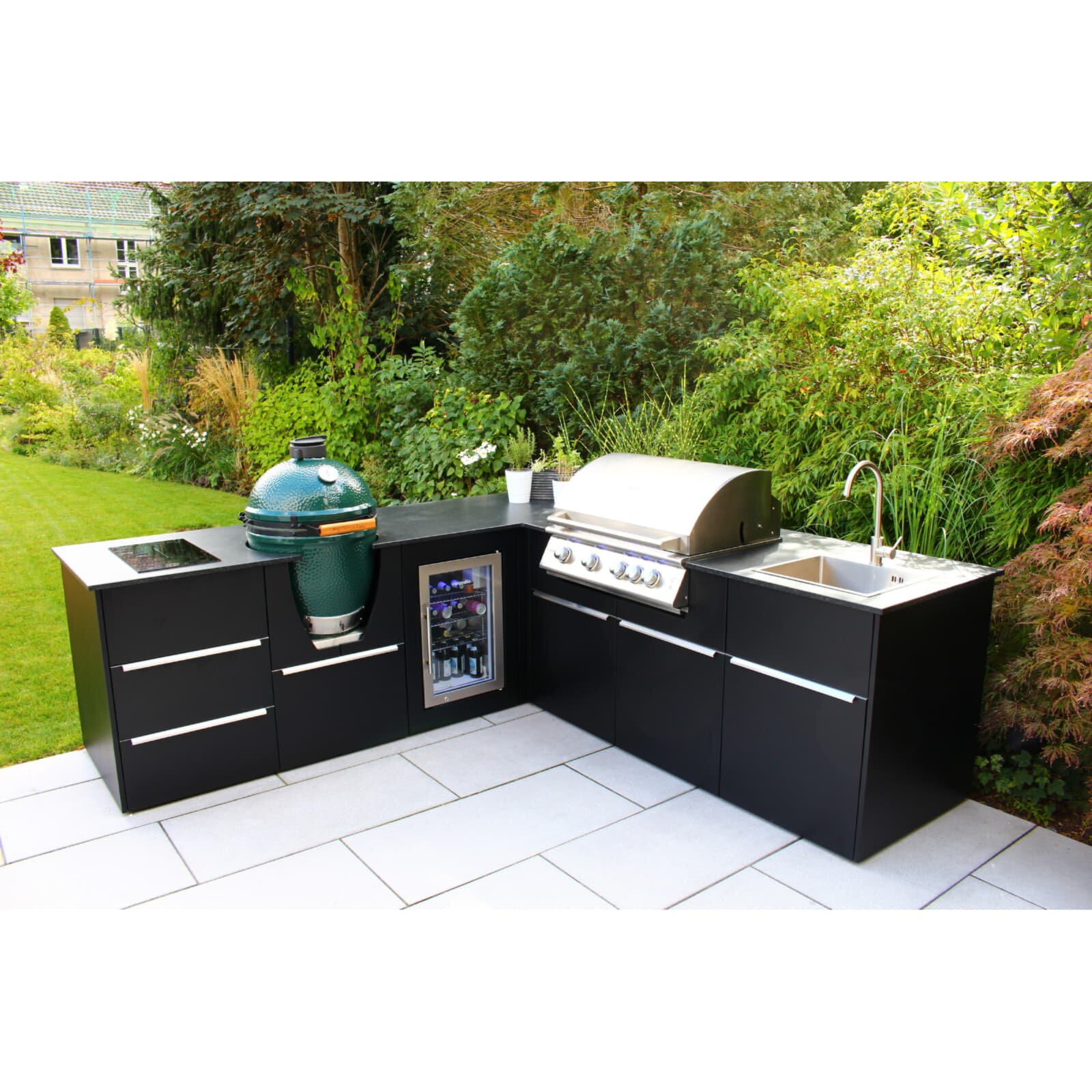 Vivandio elements - Grill Modul, mattschwarz