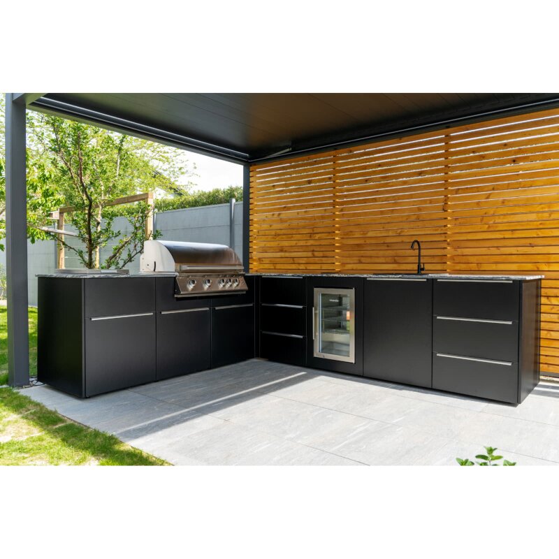 Vivandio elements - Regal Modul, mattschwarz