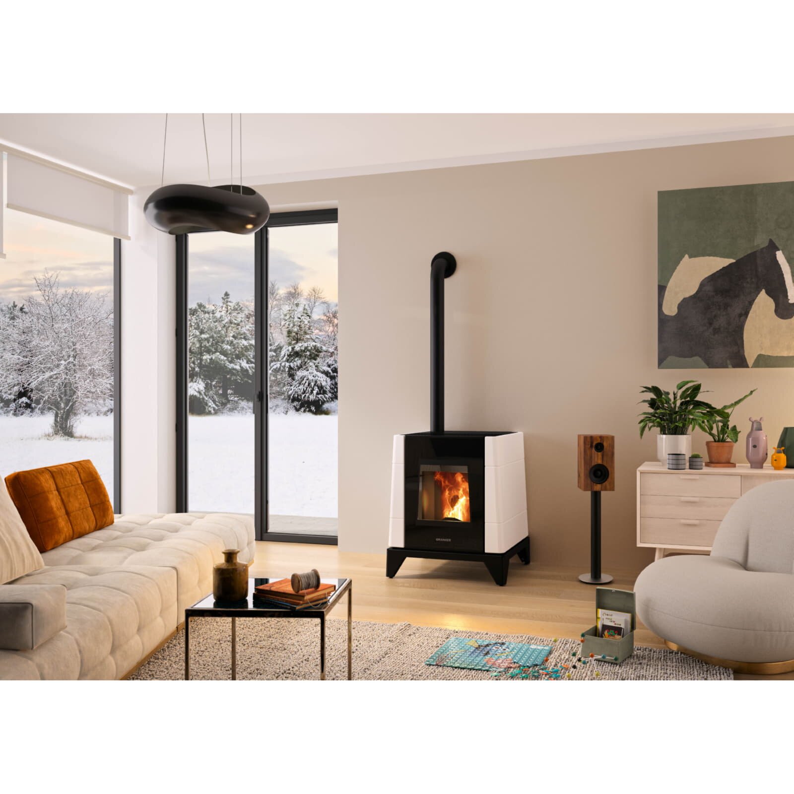 Pelletofen Oranier Pio - 5,5 kW