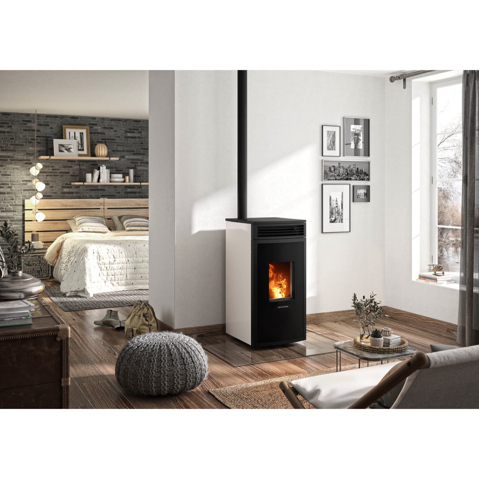 Pelletofen Oranier Neta - 8 kW