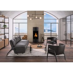 Kaminofen Oranier Arena W+ 2.0 pureBLACK - 7 kW