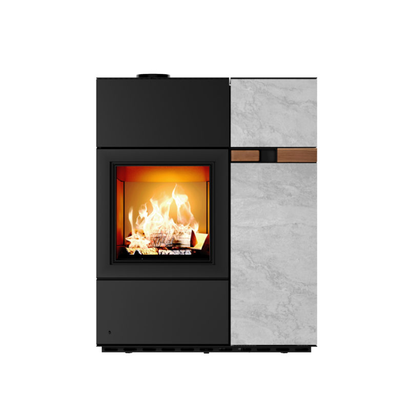 Kombiofen Pellet & Scheitholz Austroflamm Quadra Duo - 7 kW