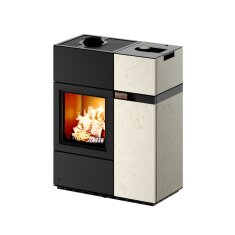 Kombiofen Pellet &amp; Scheitholz Austroflamm Quadra Duo - 7 kW
