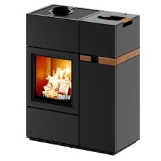 Kombiofen Pellet &amp; Scheitholz Austroflamm Quadra Duo - 7 kW