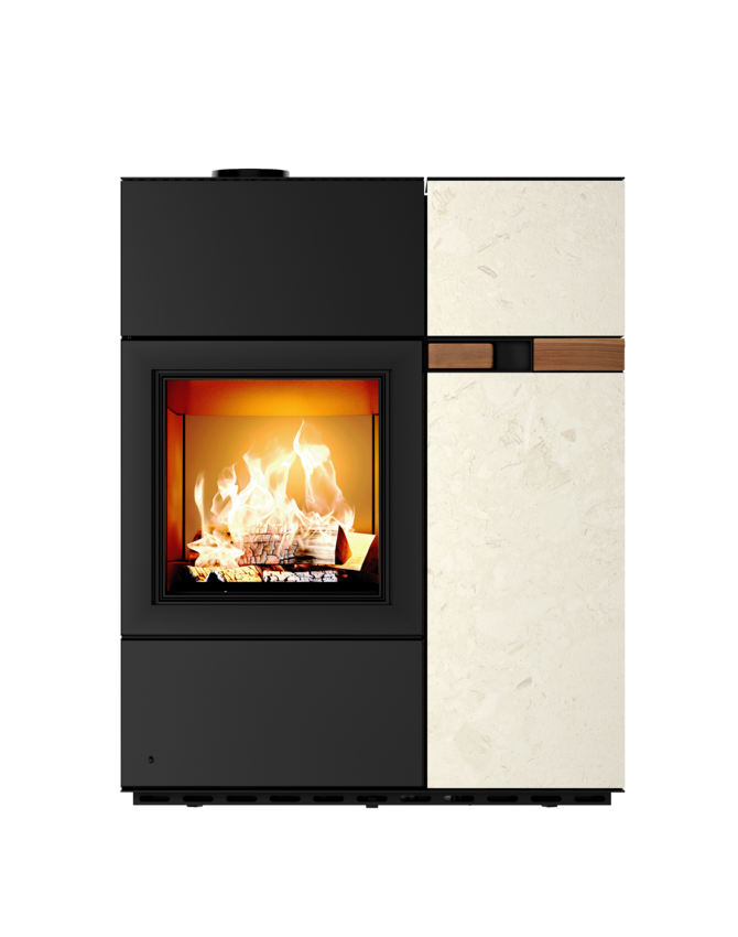 Kombiofen Pellet & Scheitholz Austroflamm Quadra Duo - 7 kW