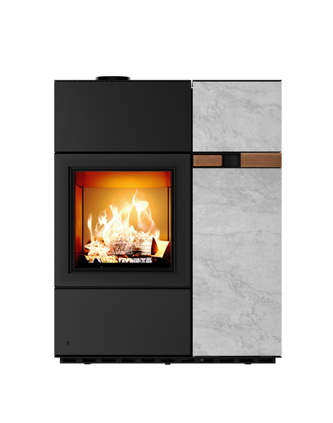 Kombiofen Pellet & Scheitholz Austroflamm Quadra Duo - 7 kW