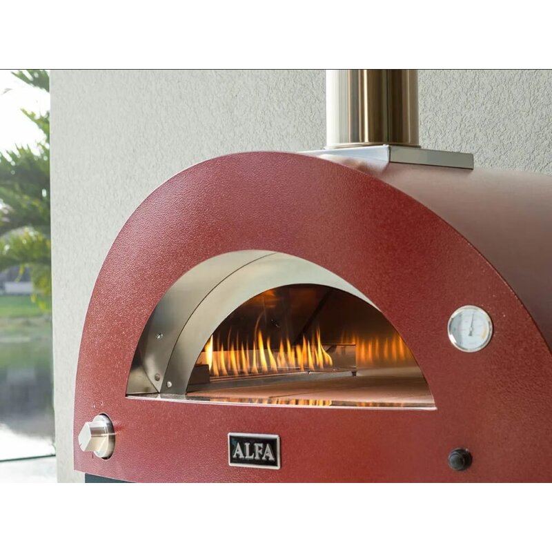 Gas/ Hybrid- Pizzaofen Alfa Forni Moderno - 3 Pizze