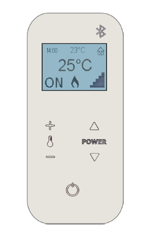 Cadel Bluetooth Fernbedienung mit integriertem Raumthermostat