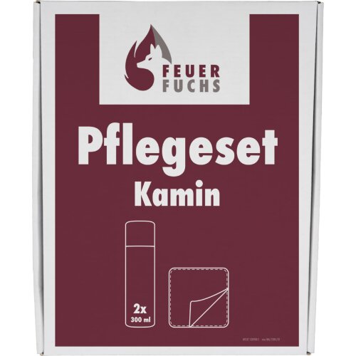 Kamin Pflege-Set - Feuer-Fuchs