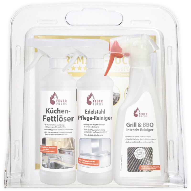 Grill Pflege-Set - Feuer-Fuchs