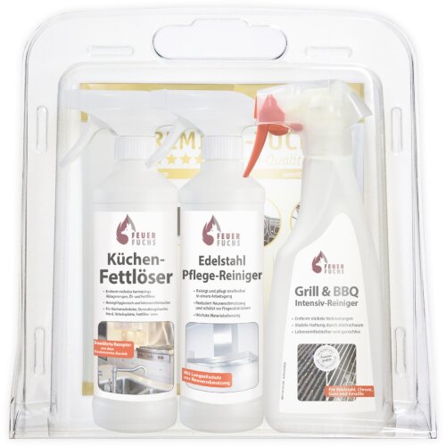 Grill Pflege-Set - Feuer-Fuchs