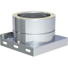 Grundplatte mit Kondensatablauf seitlich und 1/2"...