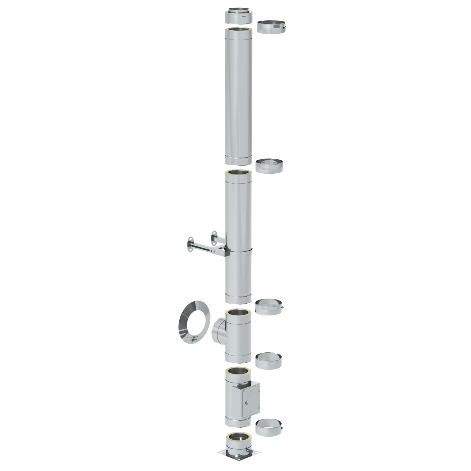 Revisionselement (bis 600°C/N1) - Ø 180 mm für DW ECO 2.0