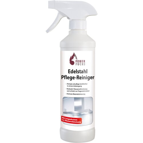 Edelstahl Pflege-Reiniger, 500 ml - Feuer-Fuchs