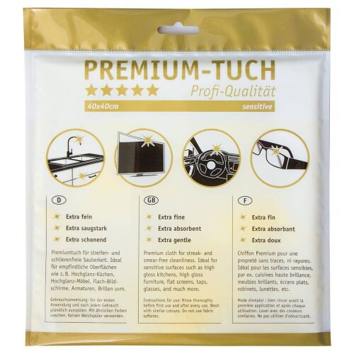 Premium Tuch 40 cm x 40 cm - Feuer-Fuchs