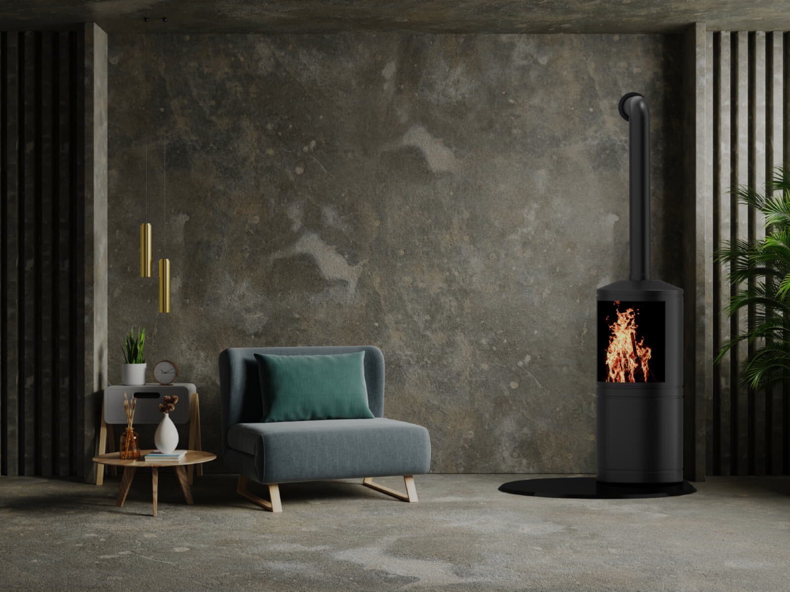 Valo Glasbodenplatte Tropfenform 1100 x 1100 mm, Stärke 6mm, Fase 20 mm mit geschliffenen Kanten - Schwarz