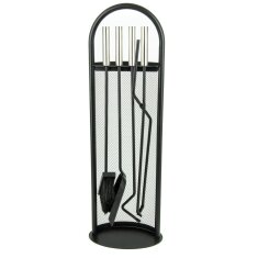 Valo Kaminbesteck Kopenhagen, 4-teilig, Schwarz