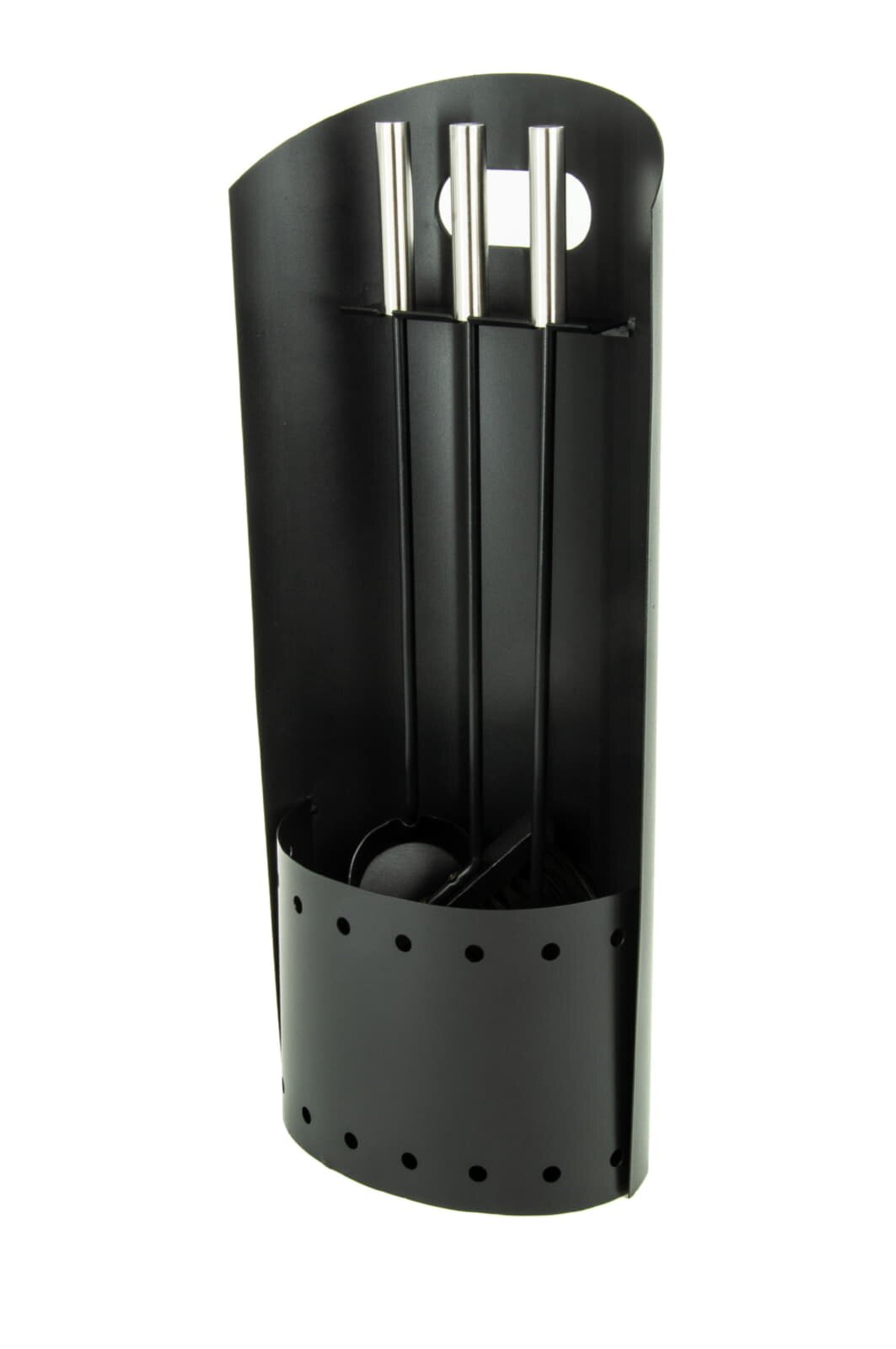 Valo Kaminbesteck Stockholm, 3-teilig, Schwarz