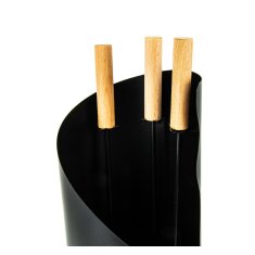 Valo Kaminbesteck Göteborg, 3-teilig, Schwarz