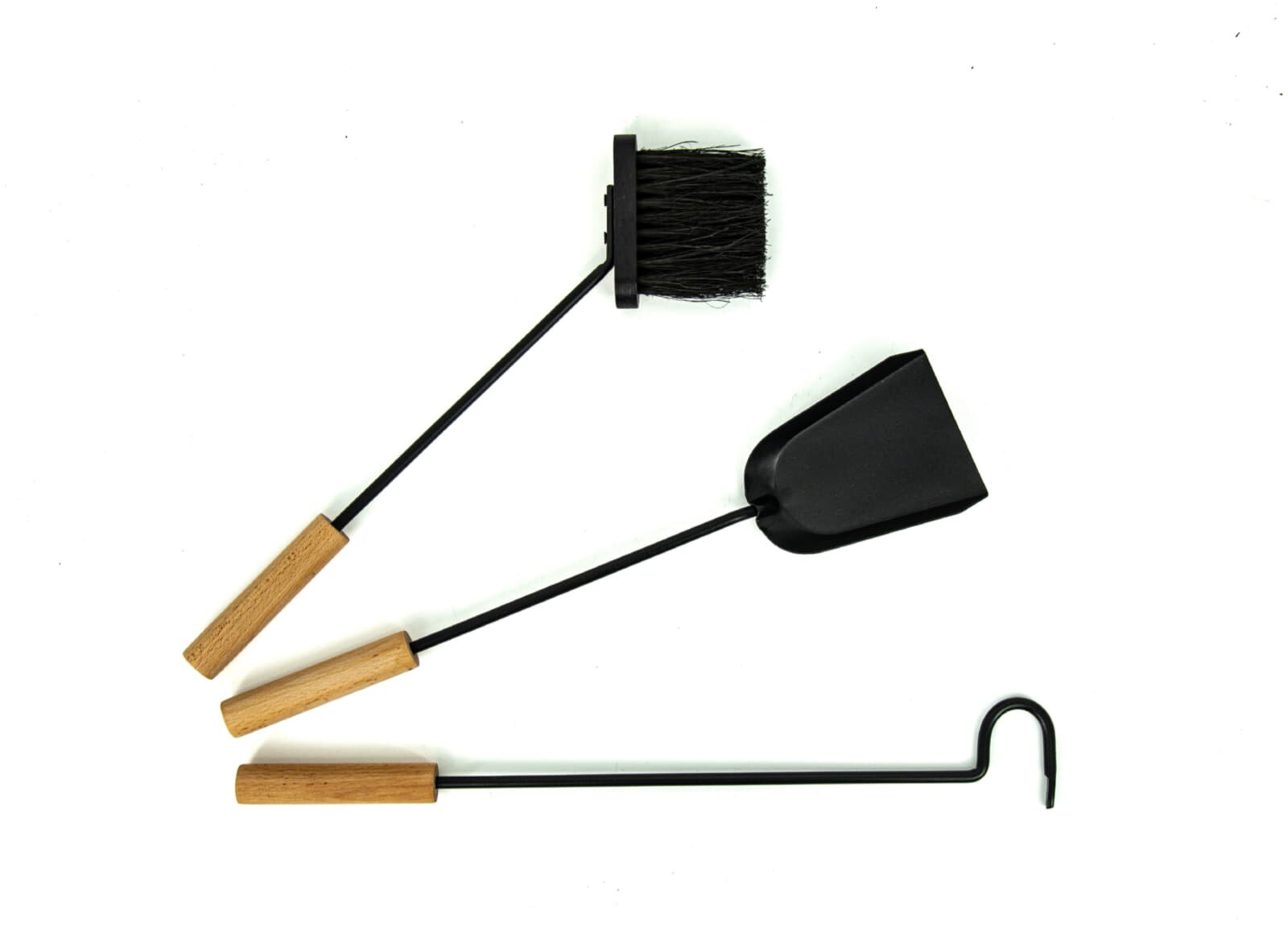 Valo Kaminbesteck Göteborg, 3-teilig, Schwarz