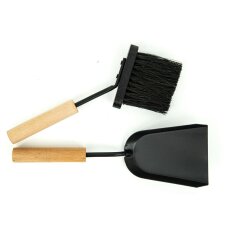 Valo Kaminbesteck Trondheim, 2-teilig, Schwarz