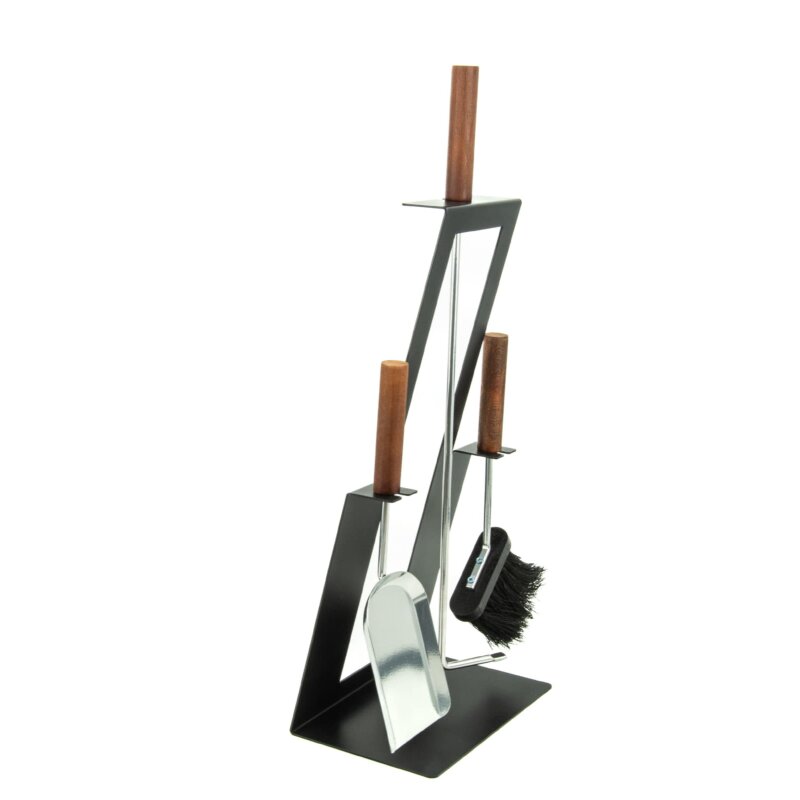 Valo Kaminbesteck Malmö, 3-teilig - Premium, Schwarz