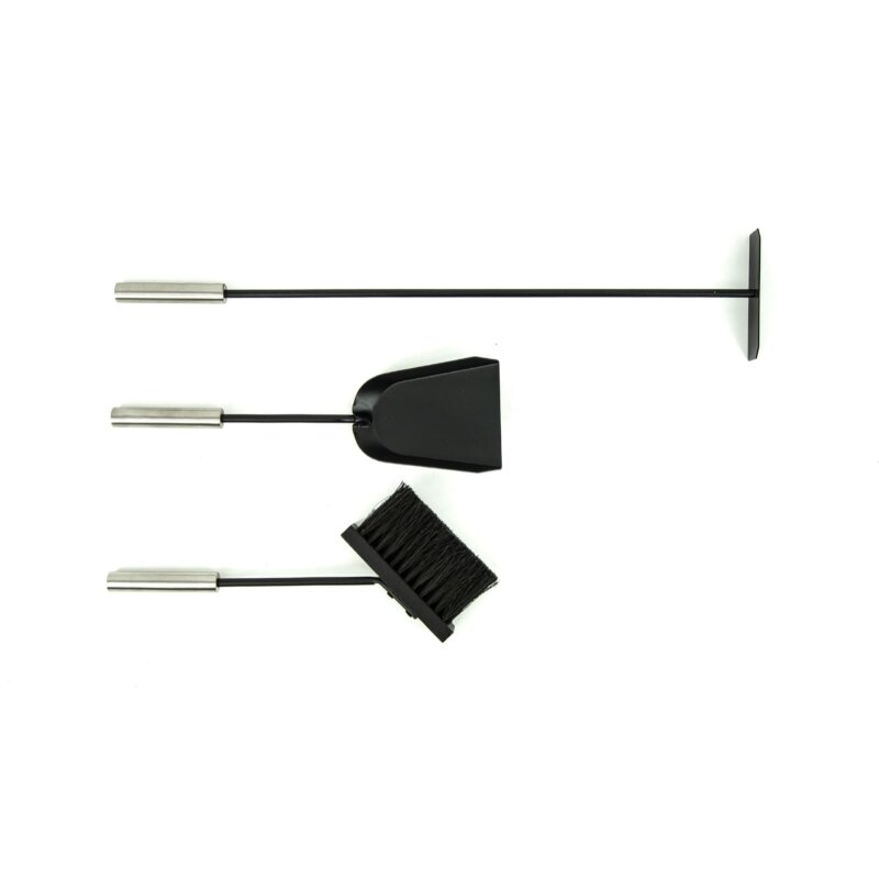 Valo Kaminbesteck Oslo, 3-teilig - Premium, Schwarz