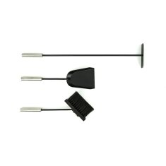 Valo Kaminbesteck Oslo, 3-teilig - Premium, Schwarz