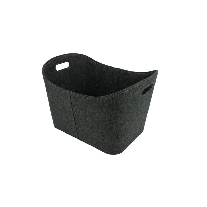 Valo Filzkorb, Grau, 55 x 35 x 40 cm