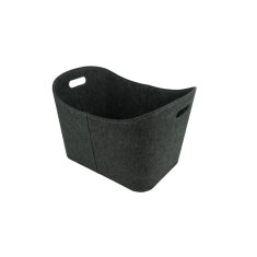 Valo Filzkorb, Grau, 55 x 35 x 40 cm