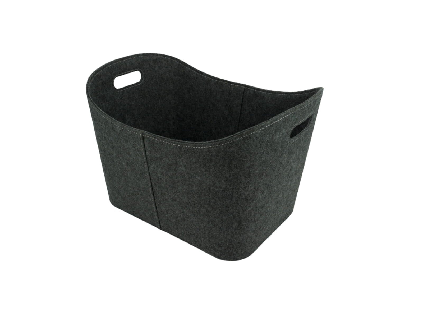 Valo Filzkorb, Grau, 55 x 35 x 40 cm