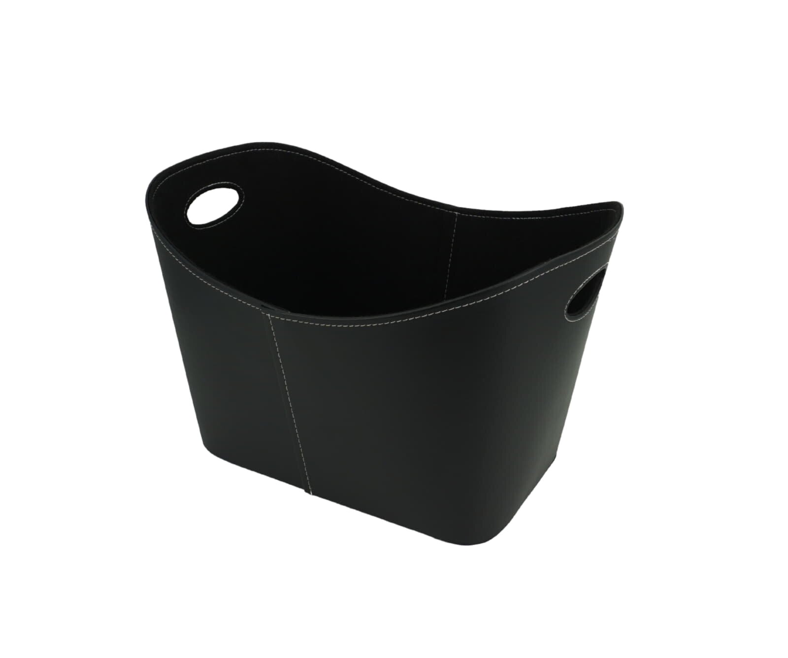 Valo Kunstlederkorb - Schwarz