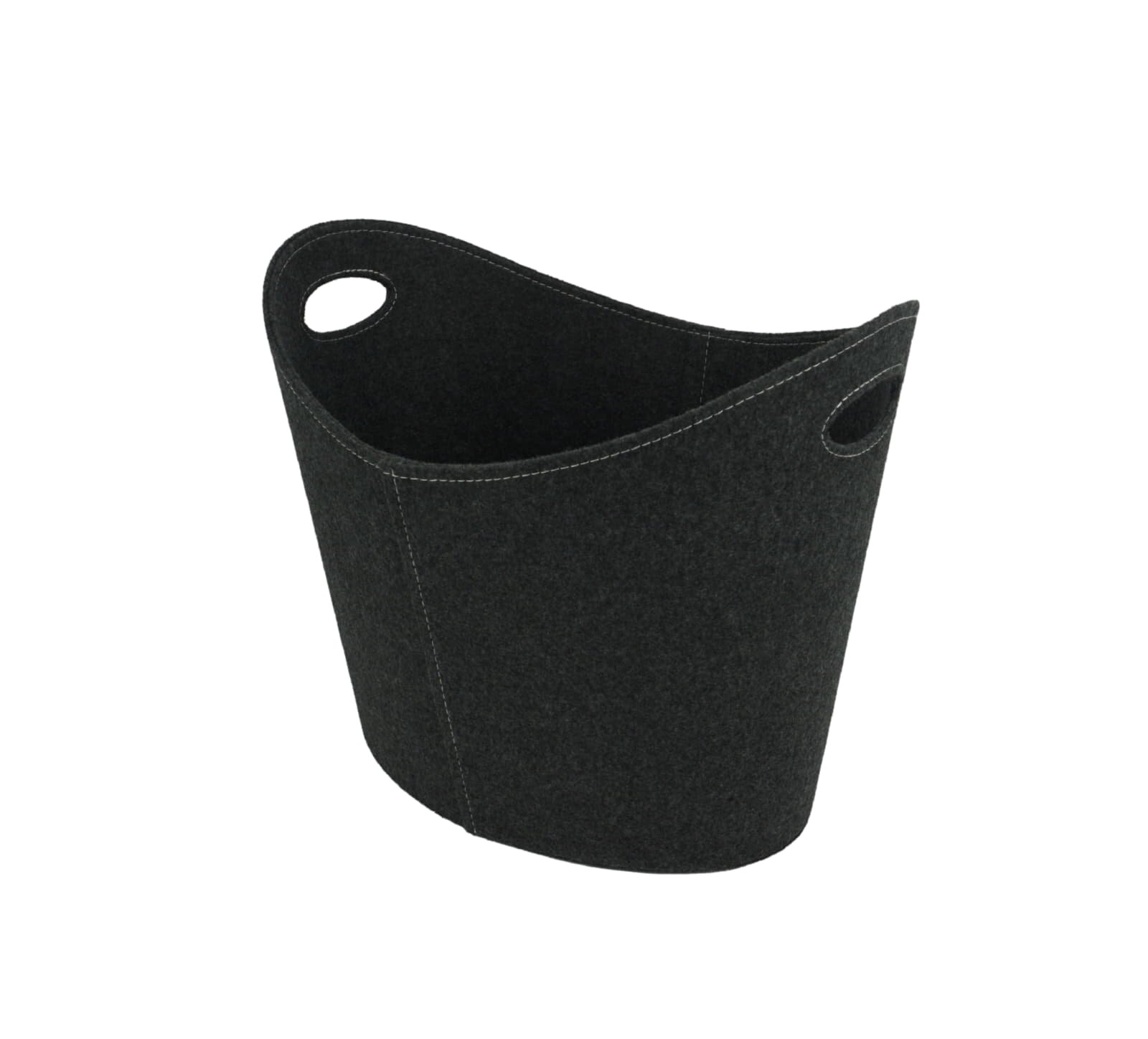 Valo Filzkorb oval - Grau