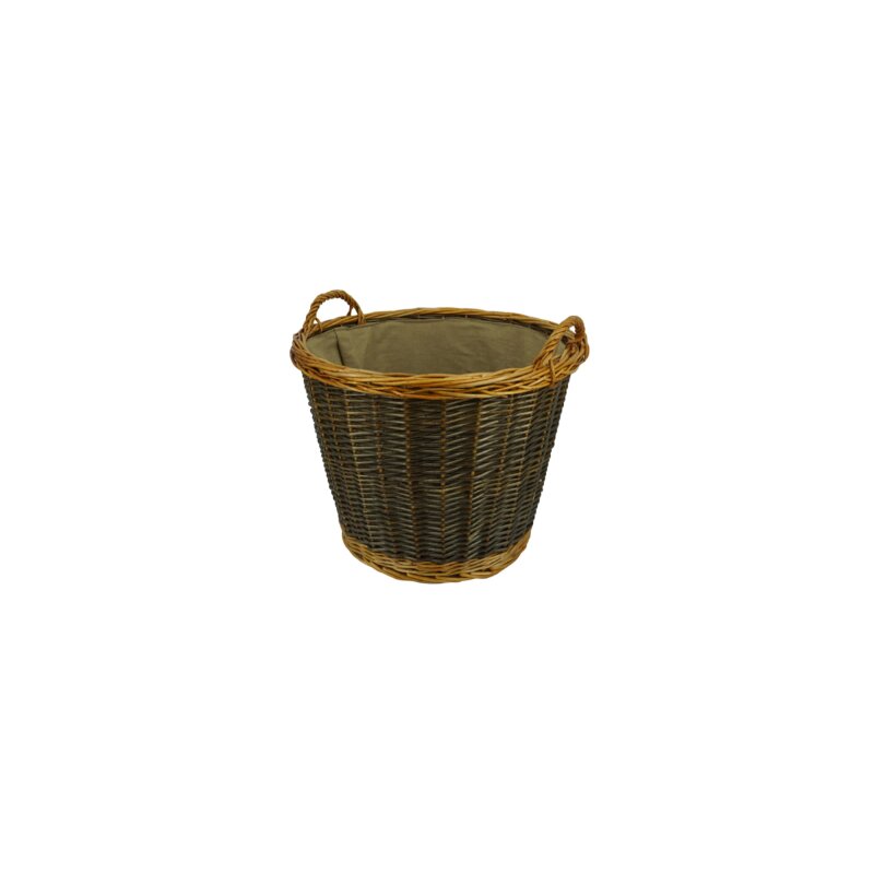 Valo Weidenkorb rund mit Juteeinlage