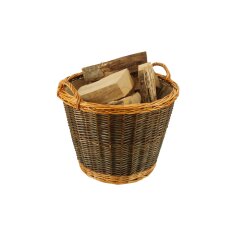 Valo Weidenkorb rund mit Juteeinlage