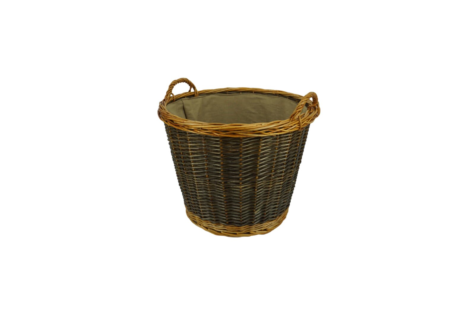 Valo Weidenkorb rund mit Juteeinlage