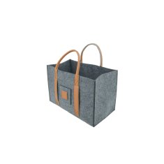 Valo INSPIRE Filztasche Niva, faltbar, vegane Lederhenkel...