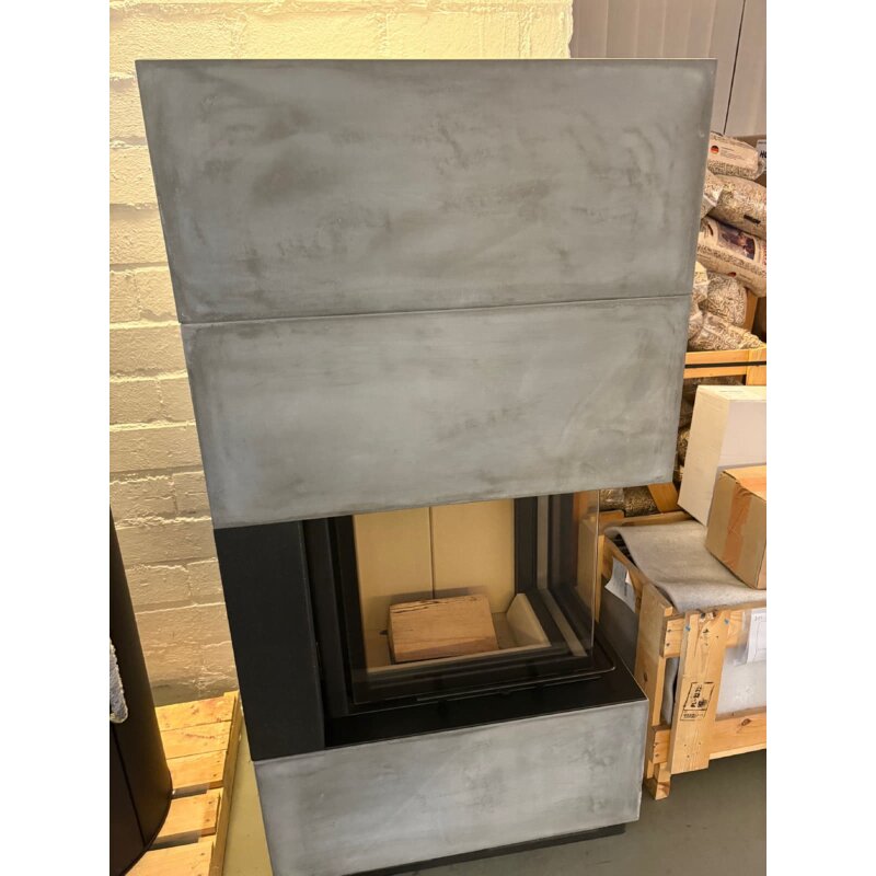 Kaminbausatz Camina S17 - 5 kW - Speicherkamin - Designbeton-AUSSTELLUNGSSTÜCK
