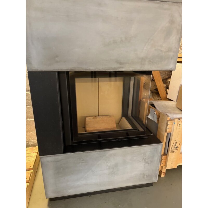Kaminbausatz Camina S17 - 5 kW - Speicherkamin - Designbeton-AUSSTELLUNGSSTÜCK