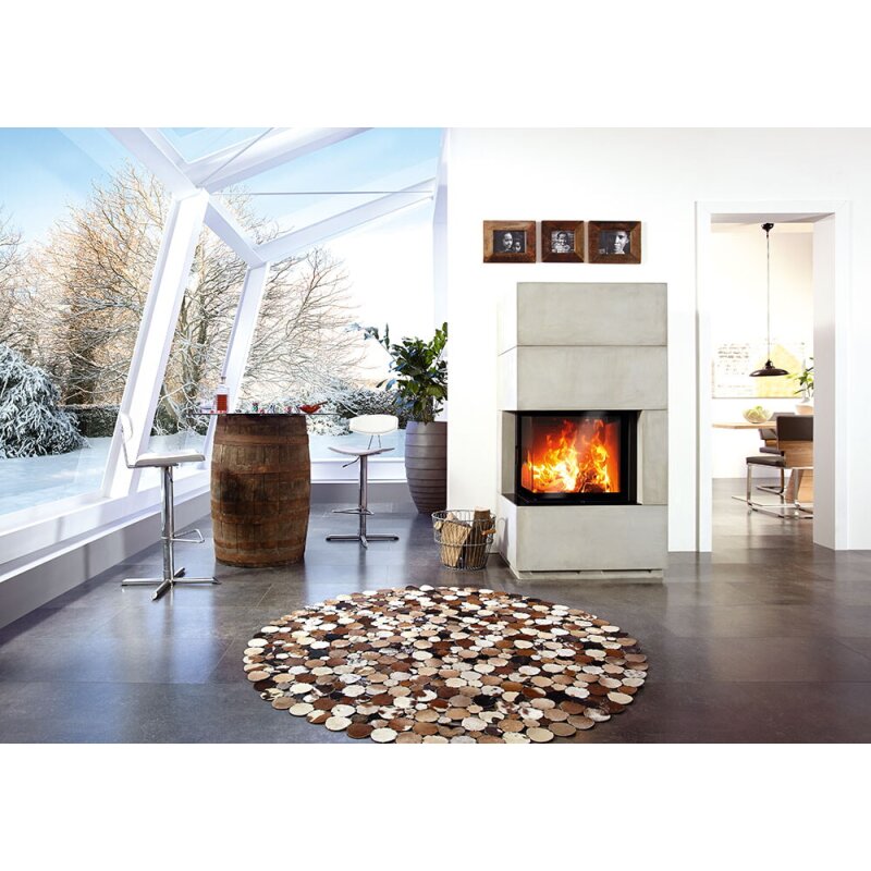 Kaminbausatz Camina S17 - 5 kW - Speicherkamin - Designbeton-AUSSTELLUNGSSTÜCK