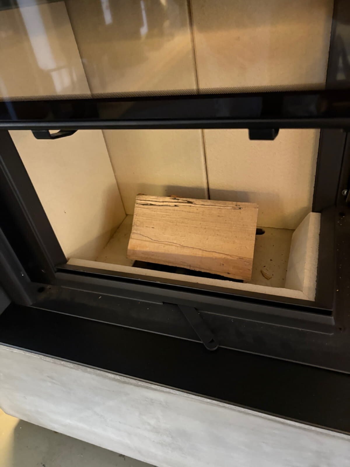 Kaminbausatz Camina S17 - 5 kW - Speicherkamin - Designbeton-AUSSTELLUNGSSTÜCK