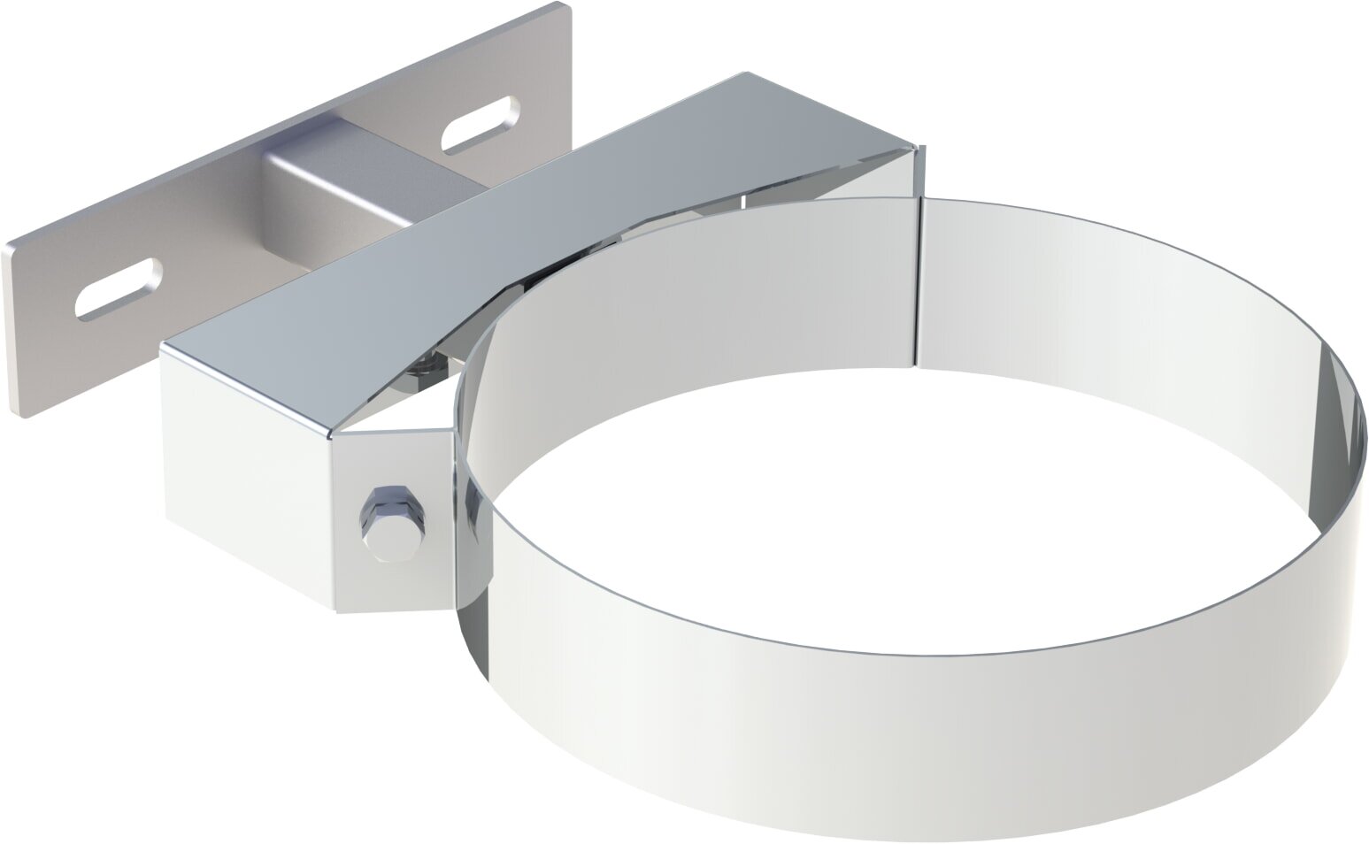 Wandhalter verstellbar, Wandabstand 50 - 150 mm - Ø 180 mm