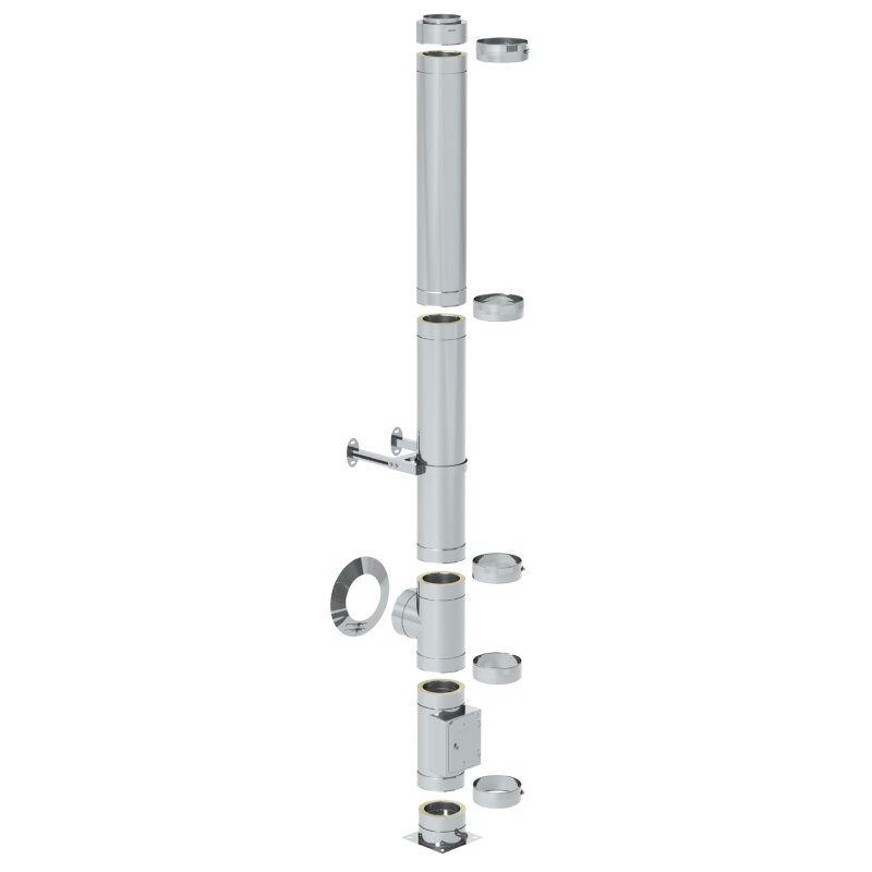 Revisionselement (bis 600°C/N1) - Ø 200 mm für DW ECO 2.0