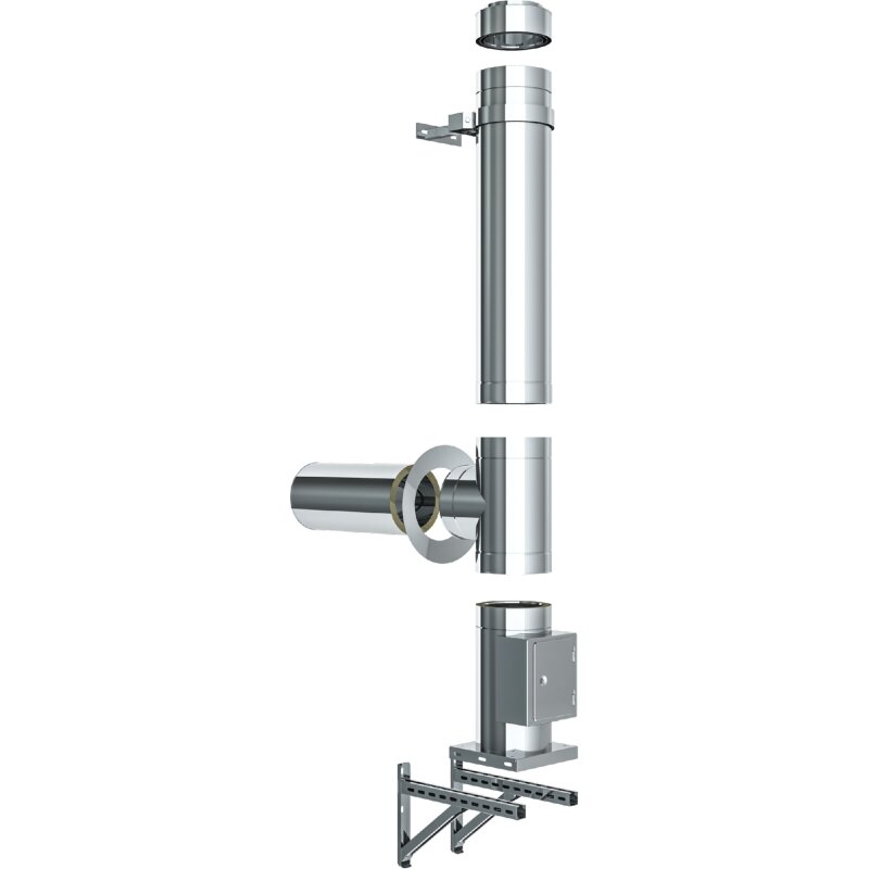 T-Anschluss 90° - Ø 200 mm für DW-ECO 2.0