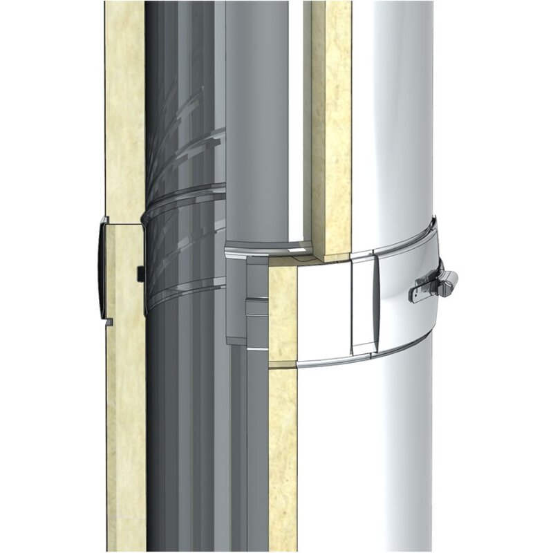 DW-ECO 2.0 - Längenelement 1000mm - Ø 200 mm