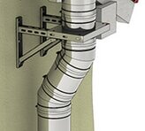 Winkel 15° starr - Ø 200 mm für DW ECO 2.0