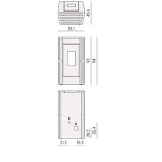 Pelletofen Cadel Perla 7 - 7 kW