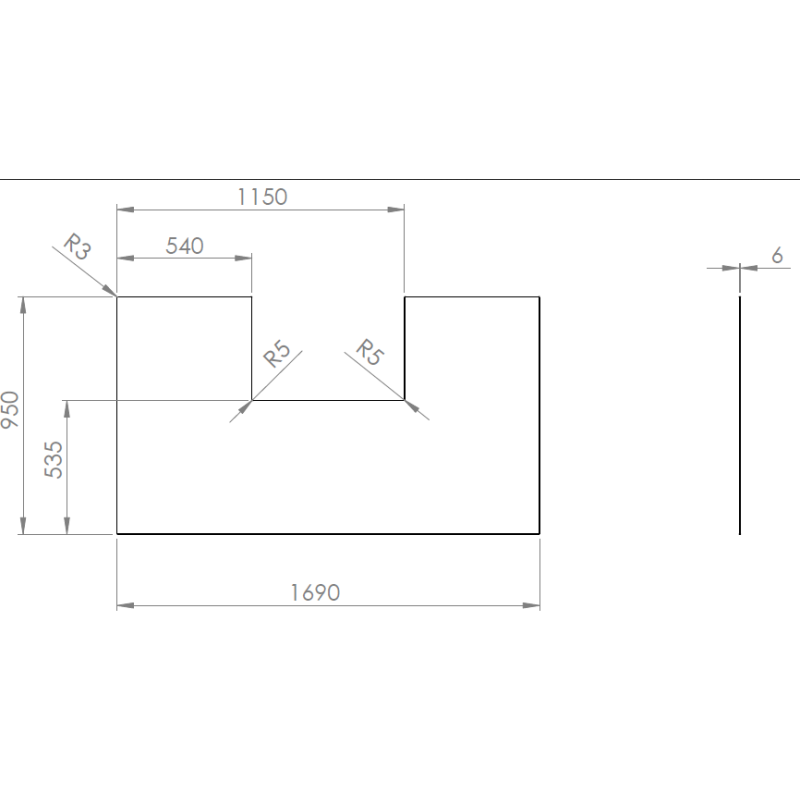runder Pelletofen Pelletofen Cadel - Spirit 5 - 5,2 kW