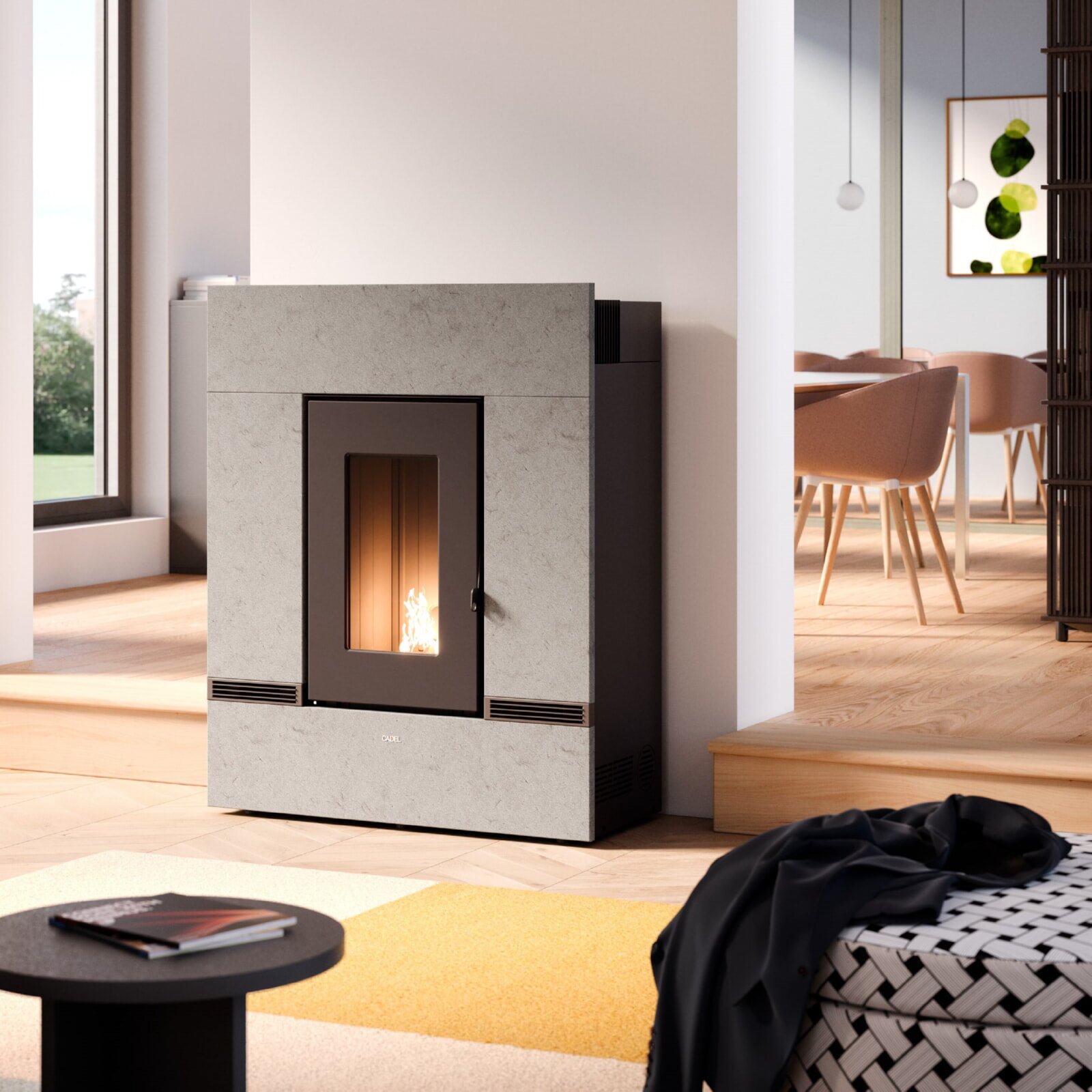 Pelletofen Cadel Mithos Plus 14 Ps - 14 kW