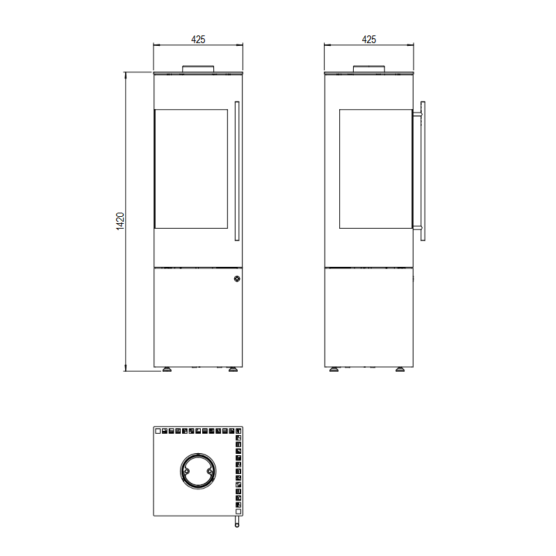 Kaminofen Olsberg Ipala Smart Compact - 5 kW